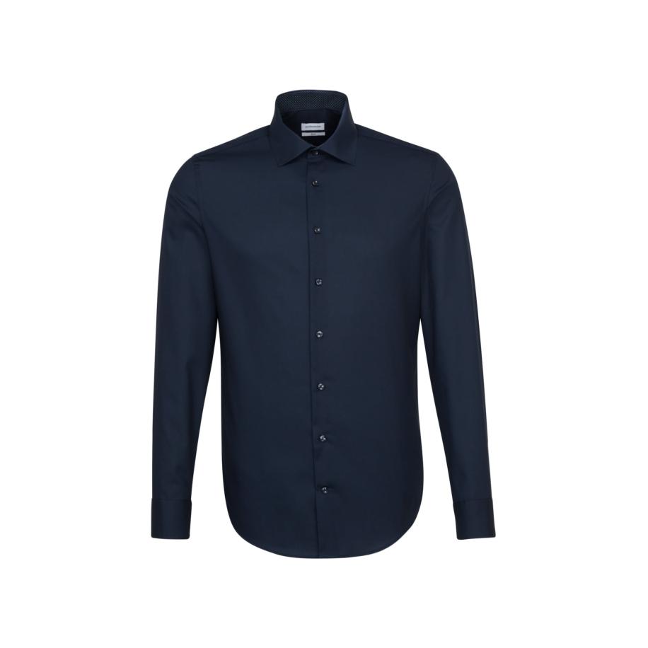 Seidensticker SEIDENSTICKER Overhemd nachtblauw -