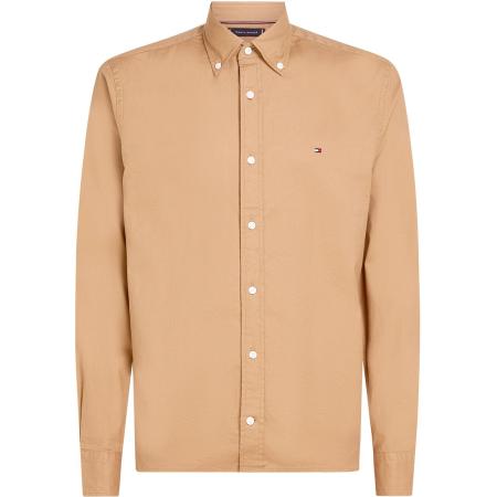 Tommy Hilfiger Overhemd Brushed Beige
