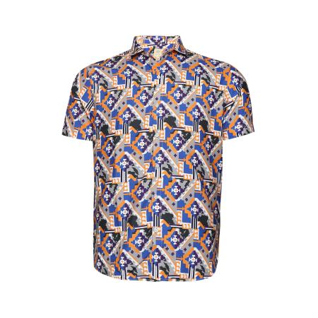 Campus Sutra Overhemd Banks gemengde kleuren