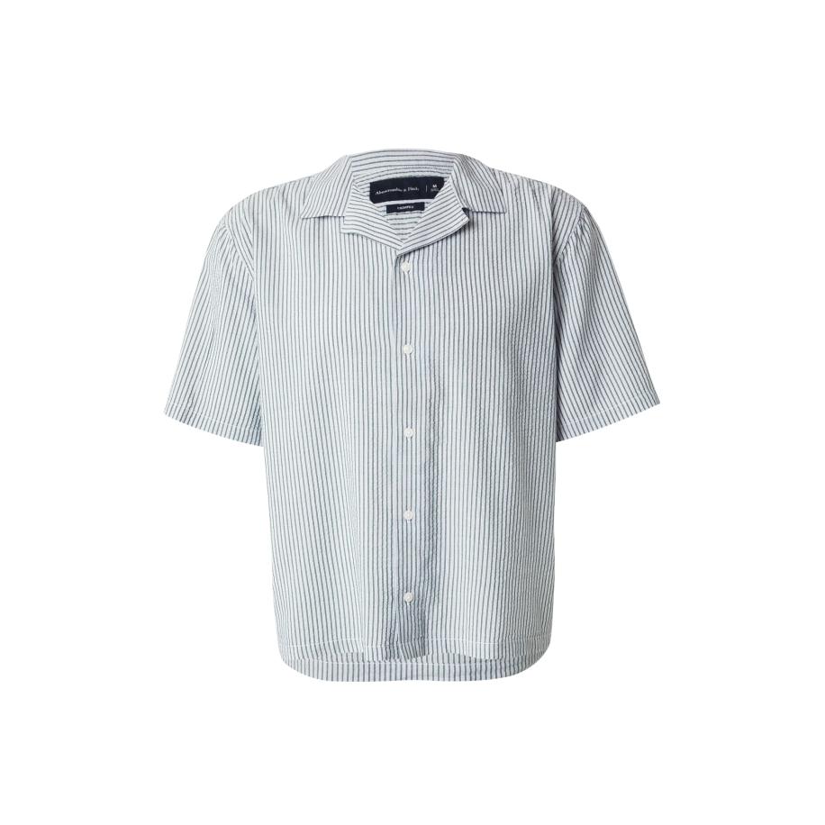 Abercrombie & Fitch Abercrombie & Fitch Overhemd pastelgroen / wit -