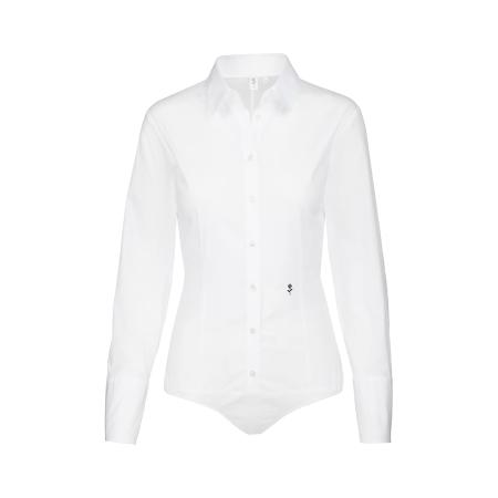 Seidensticker SEIDENSTICKER Shirt body zwart / wit