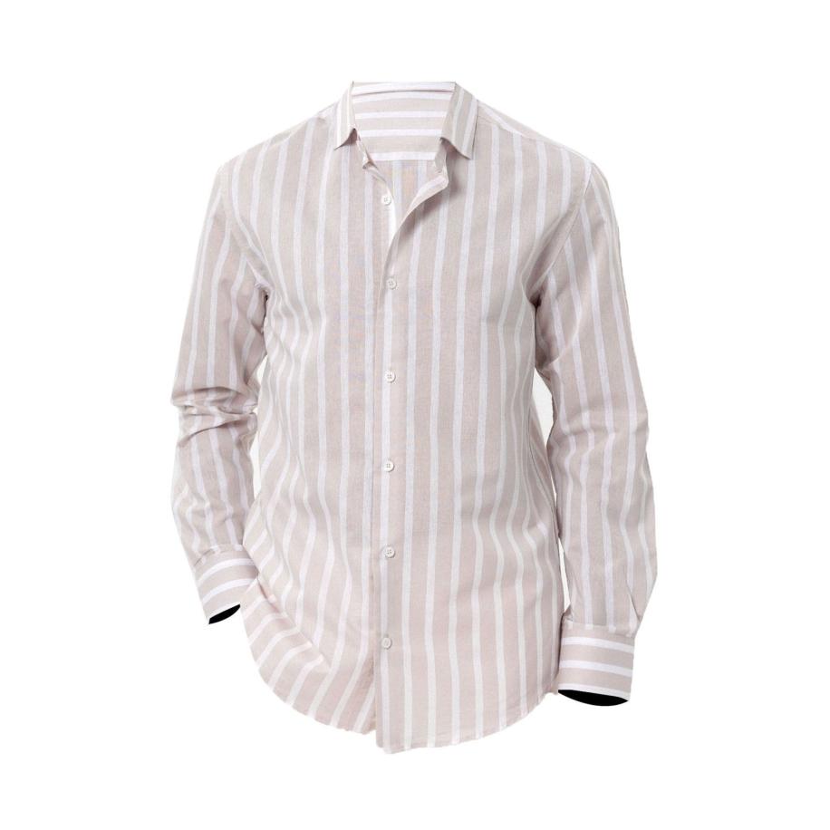 Antioch Antioch Overhemd beige / wit -