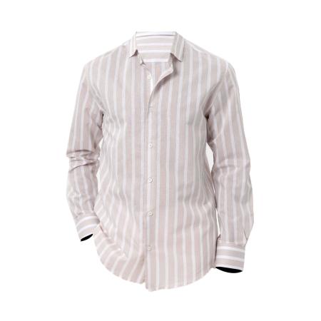 Antioch Antioch Overhemd beige / wit