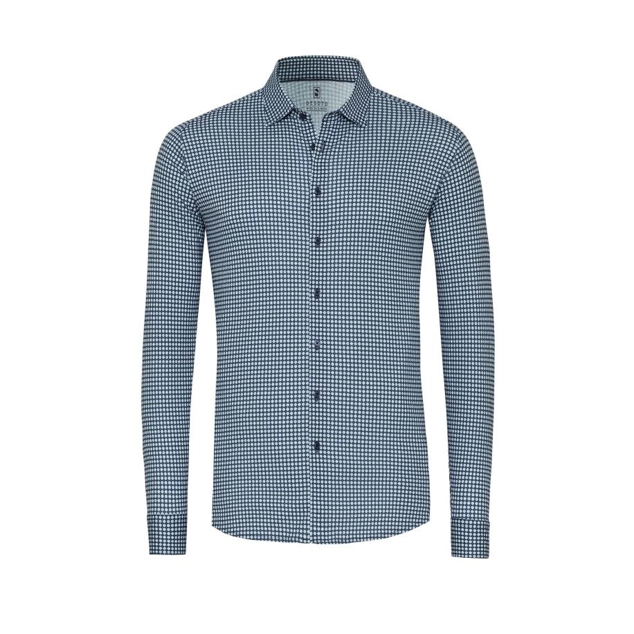 Desoto DESOTO Overhemd blauw -
