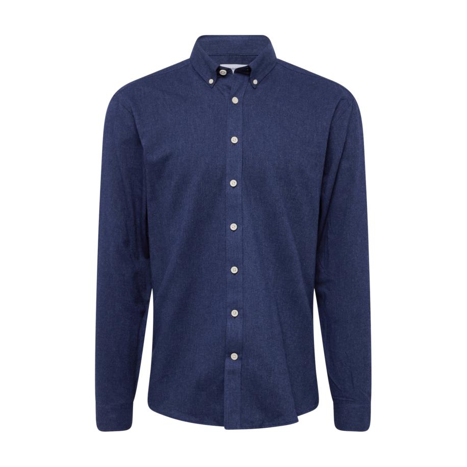 Lindbergh Lindbergh Overhemd donkerblauw -