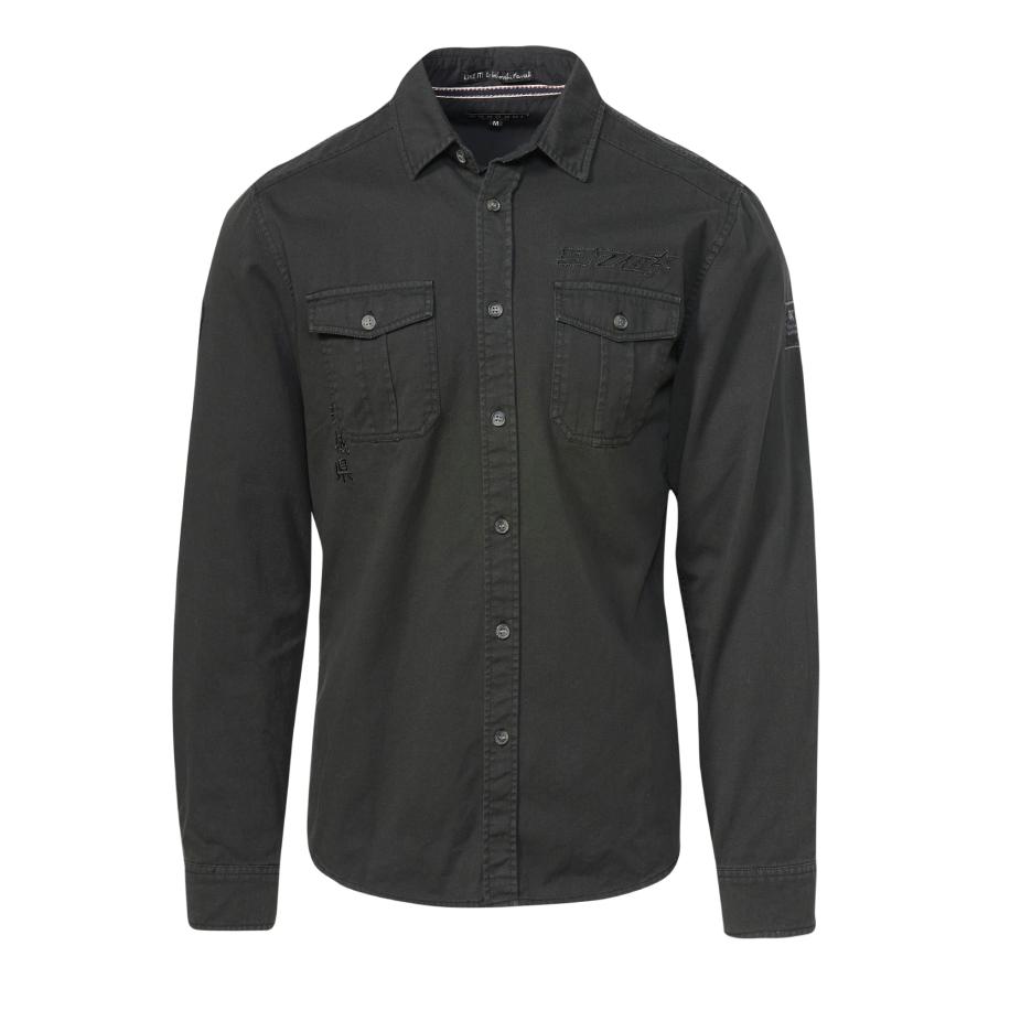 KOROSHI KOROSHI Overhemd zwart -