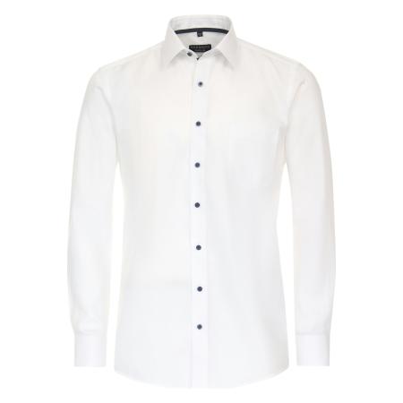 Redmond Overhemd wit, Effen