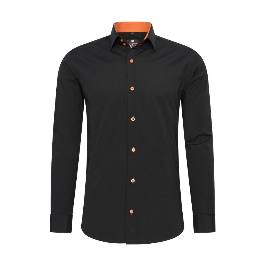 Rusty Neal Rusty Neal Overhemd zwart -