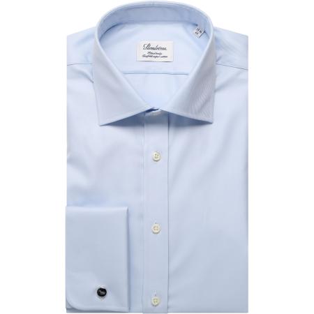 Stenströms Overhemd blauw, Effen