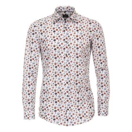 Venti Overhemd oranje, Bedrukt