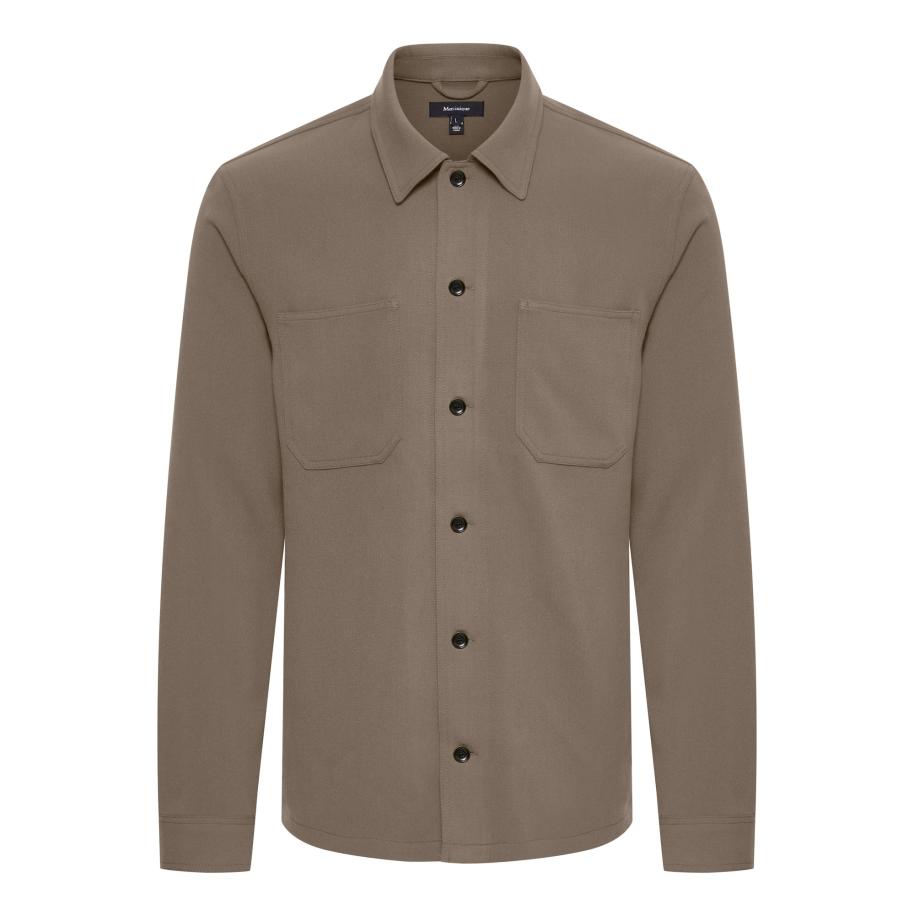 Matinique Matinique Overhemd MAPelton lichtbruin -