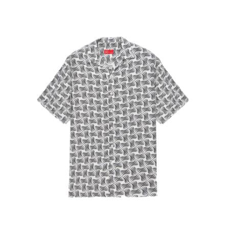 D’S Damat D’S Damat Overhemd zwart / wit