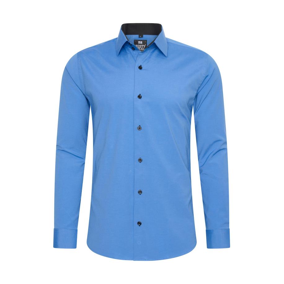 Rusty Neal Rusty Neal Overhemd blauw -