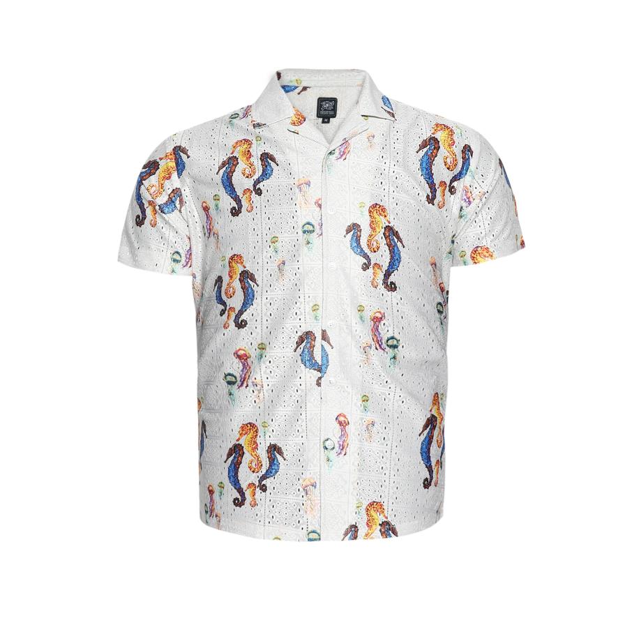 Campus Sutra Overhemd Titus gemengde kleuren / wit Wit