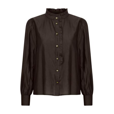 ICHI ICHI Blouse IH KARLANI zwart