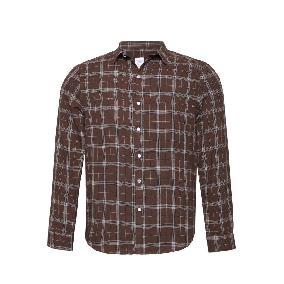 Campus Sutra Campus Sutra Overhemd Tera rood / wit -