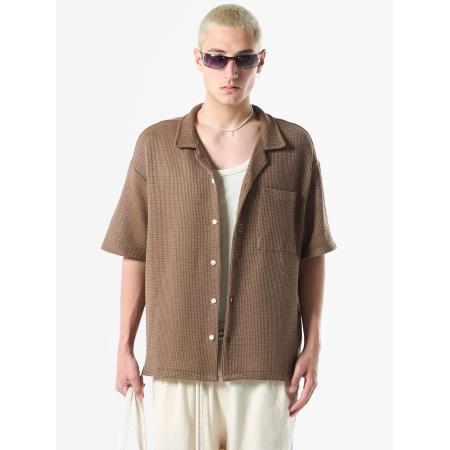 VAMOS CLO Overhemd bruin