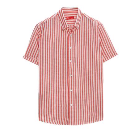 D’S Damat D’S Damat Overhemd watermeloen rood / wit