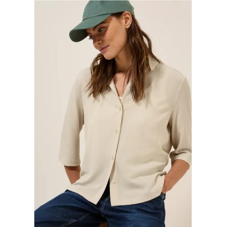 CECIL Overhemdblouse met structuur
