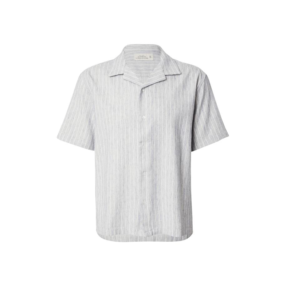 Abercrombie & Fitch Abercrombie & Fitch Overhemd lichtblauw / wit -