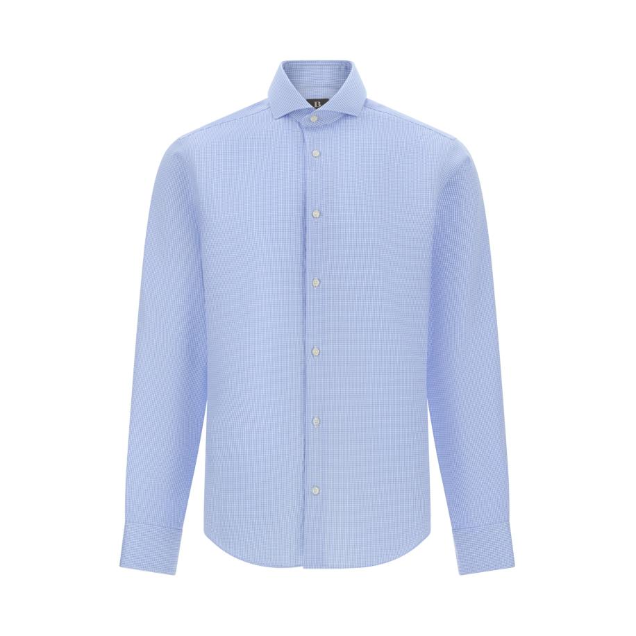 Boggi Milano Boggi Milano Overhemd lichtblauw -
