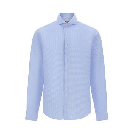 Boggi Milano Boggi Milano Overhemd lichtblauw