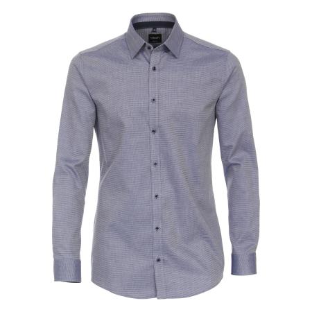 Venti Overhemd blauw, Faux-uni