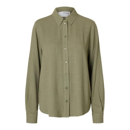 Selected SELECTED Blouse SLFViva olijfgroen