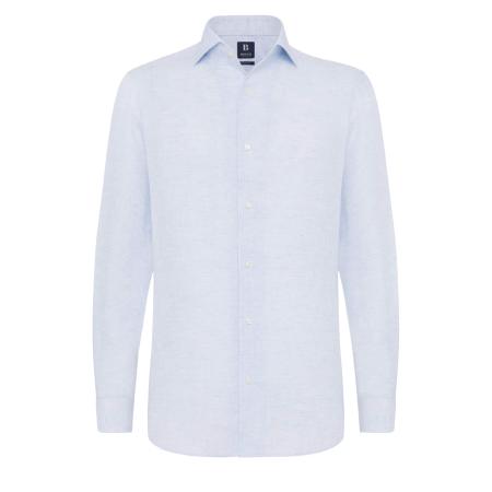 Boggi Milano Boggi Milano Zakelijk overhemd lichtblauw