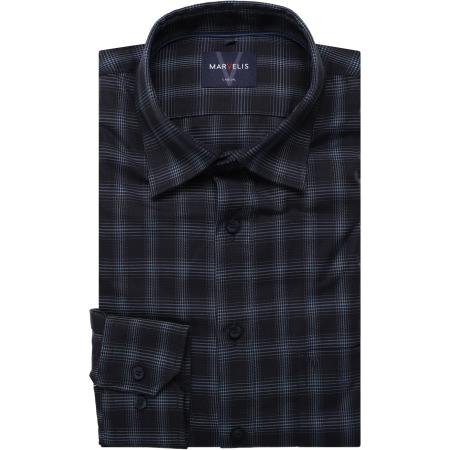 Marvelis Casual Overhemd marine, Ruit