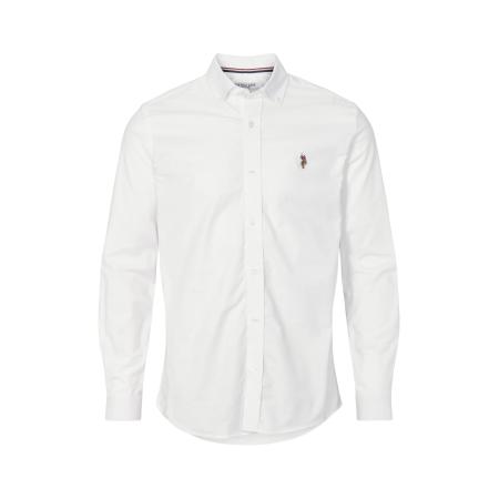 U.S. Polo Assn. U.S. POLO ASSN. Overhemd Esmar navy / bruin / bloedrood / wit