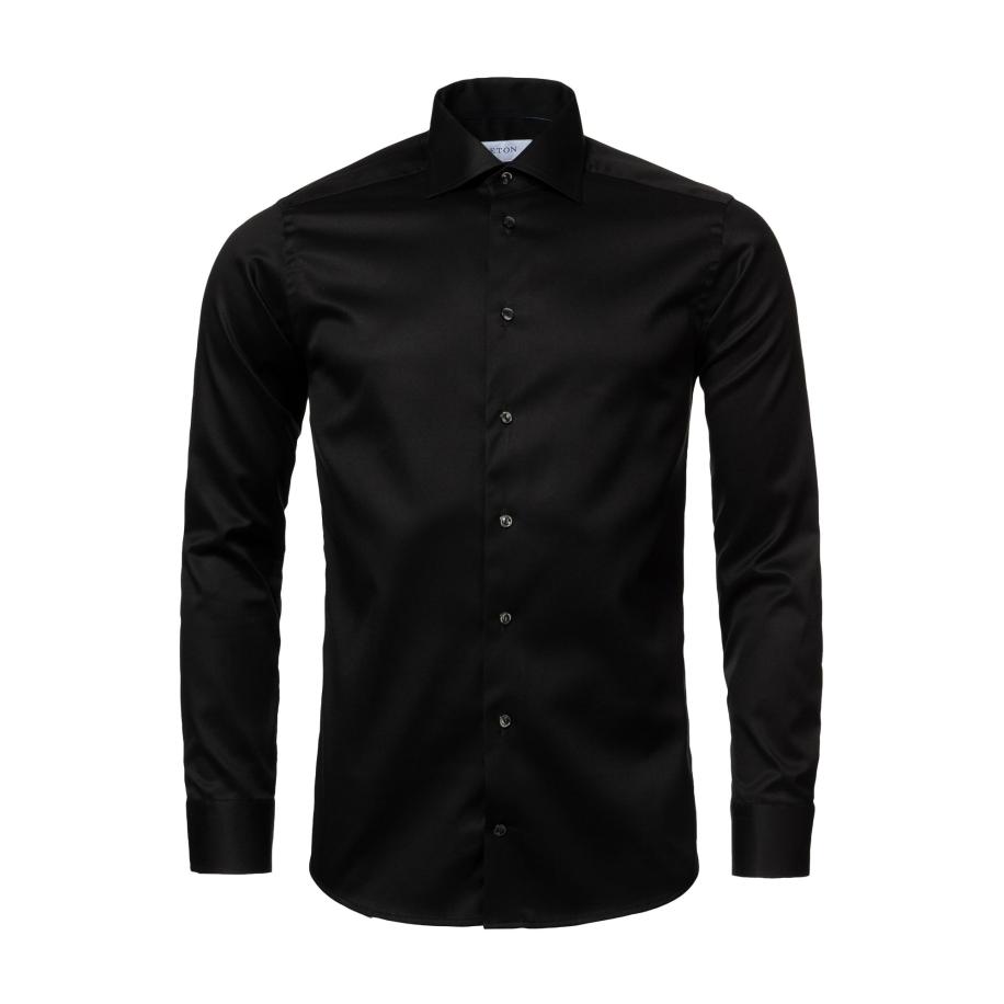 Eton ETON Overhemd zwart -