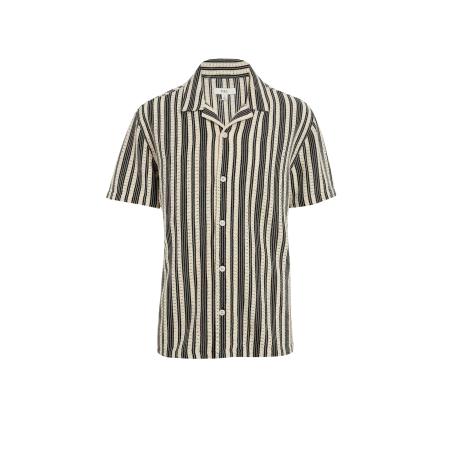 Marks & Spencer Marks & Spencer Overhemd zwart / offwhite