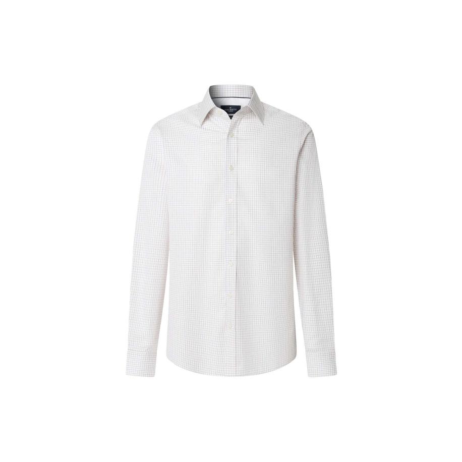 Hackett London Hackett London Overhemd donkerblauw / rood / wit -