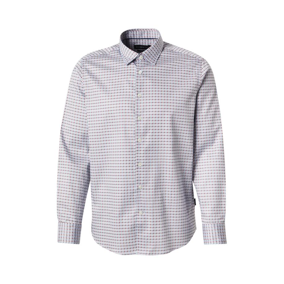 Bugatti bugatti Overhemd sand / lichtblauw / groen / bessen -