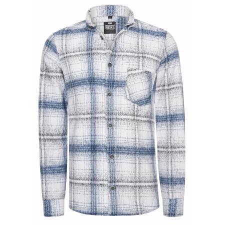 Rusty Neal Rusty Neal Overhemd ecru / navy