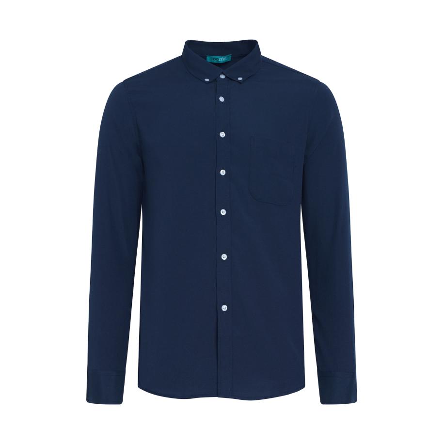 TOOche TOOche Overhemd Ocean donkerblauw -