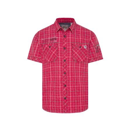 Camp David CAMP DAVID Overhemd beige / rood