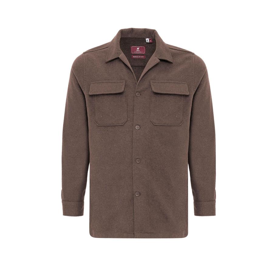 Williot Williot Overhemd bruin -