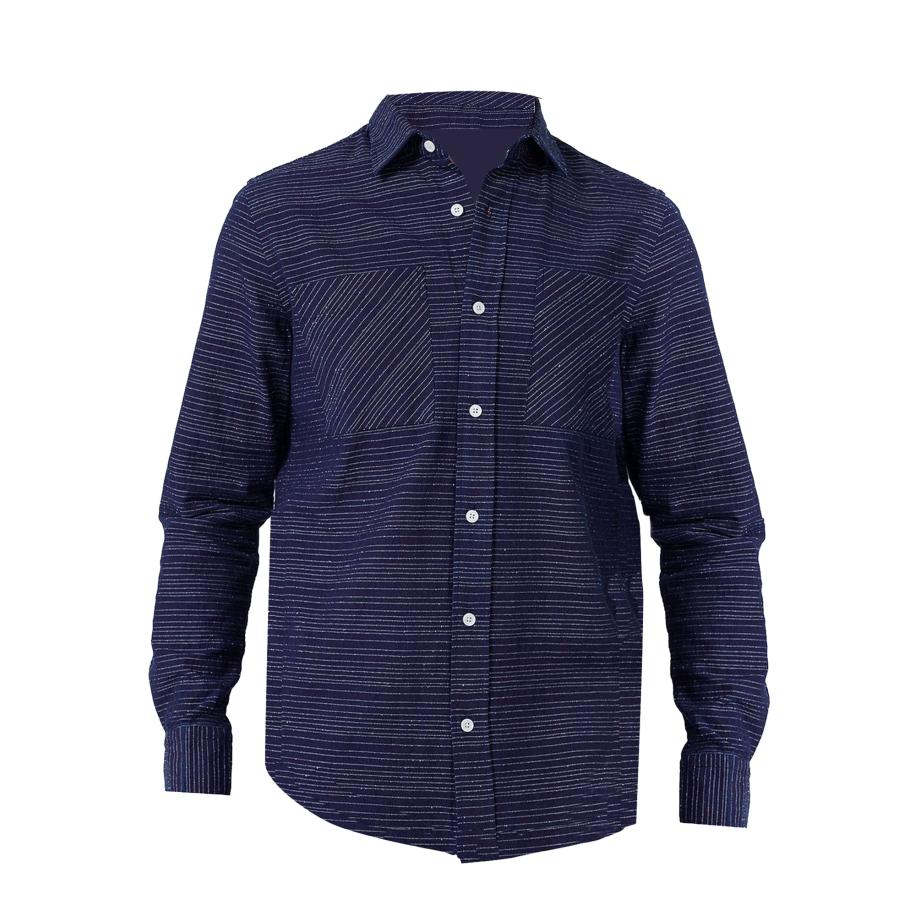 By Diess Collection By Diess Collection Overhemd navy / wit -