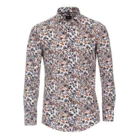 Venti Overhemd oranje, Bedrukt