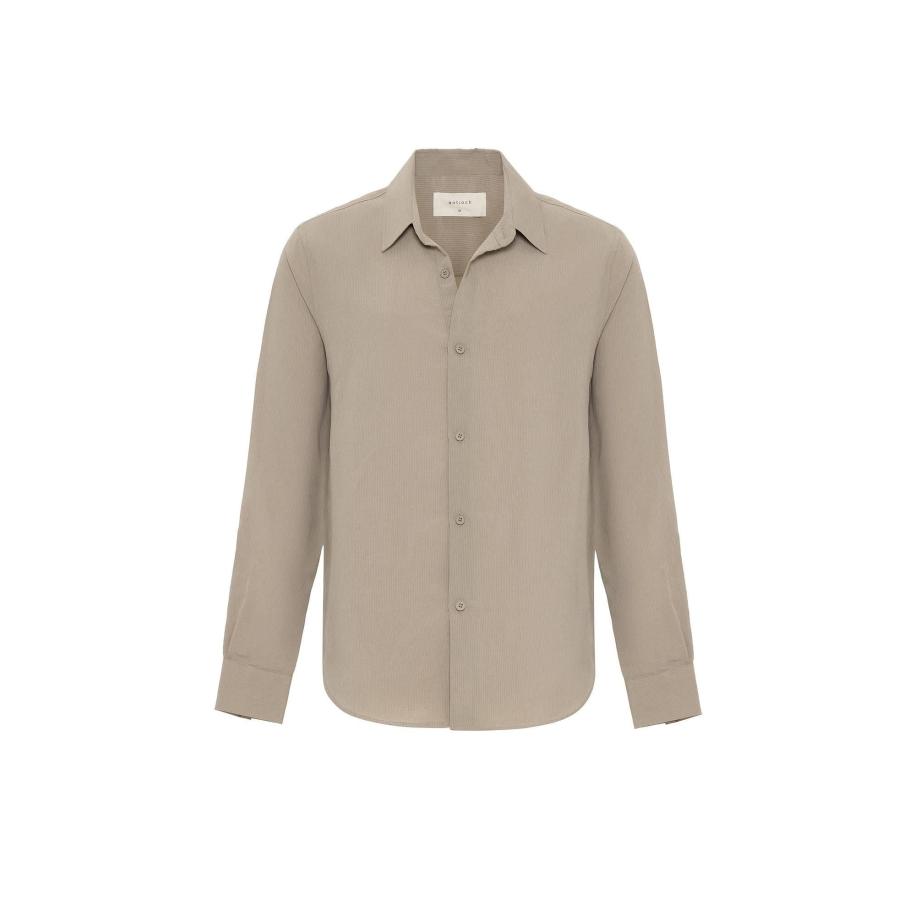 Antioch Antioch Overhemd donkerbeige -