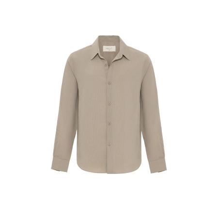 Antioch Antioch Overhemd donkerbeige
