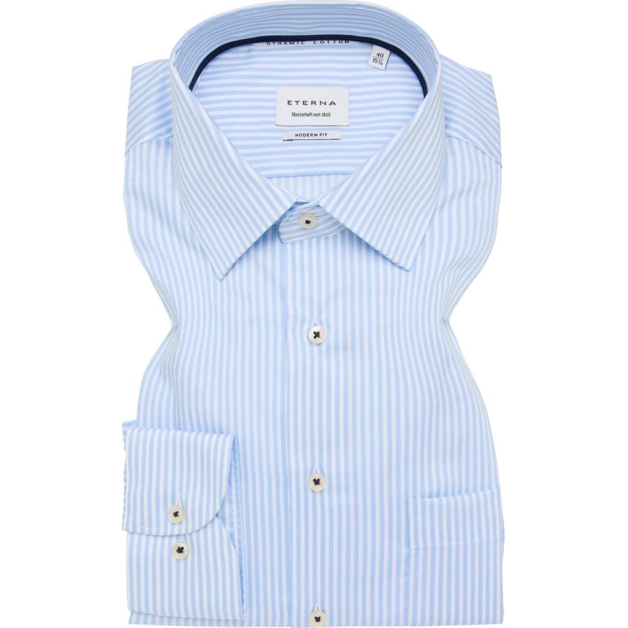 ETERNA Overhemd ML7 (72CM+) blauw Blauw