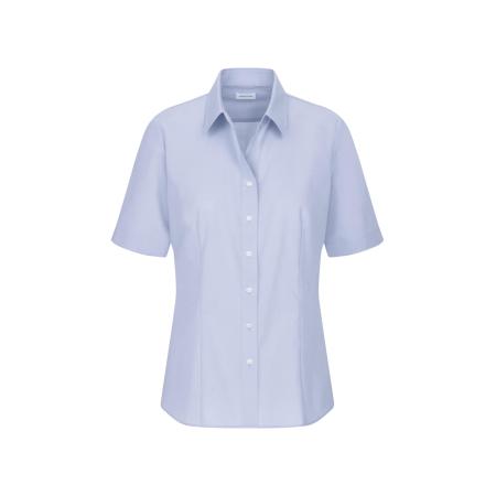 Seidensticker SEIDENSTICKER Blouse Schwarze Rose lichtblauw