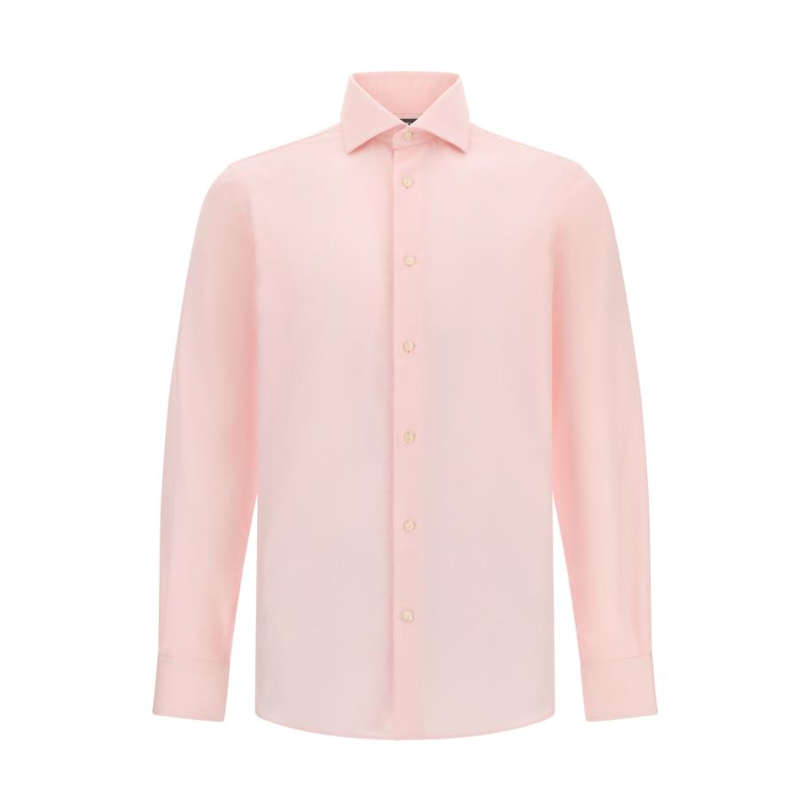 Boggi Milano Boggi Milano Overhemd pink -