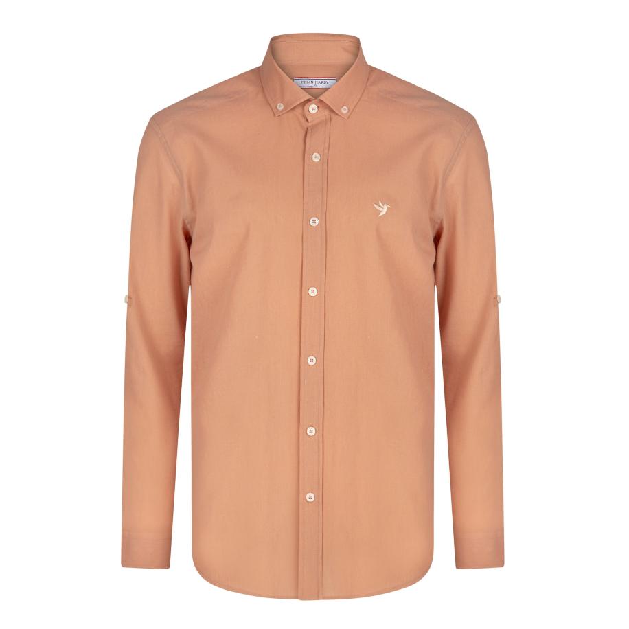 Felix Hardy Felix Hardy Overhemd zalm roze -