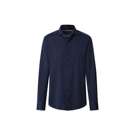 Hackett London Hackett London Overhemd nachtblauw