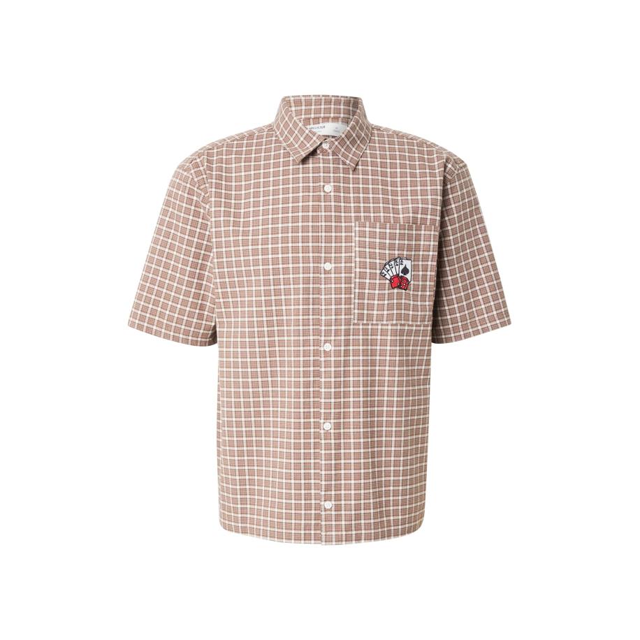 Hollister HOLLISTER Overhemd bruin / rood / zwart / wit -