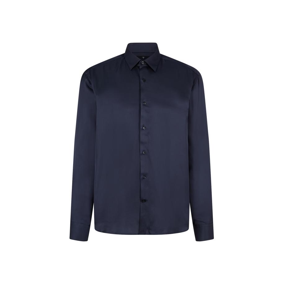 JOOP! JOOP! Overhemd Matty donkerblauw -
